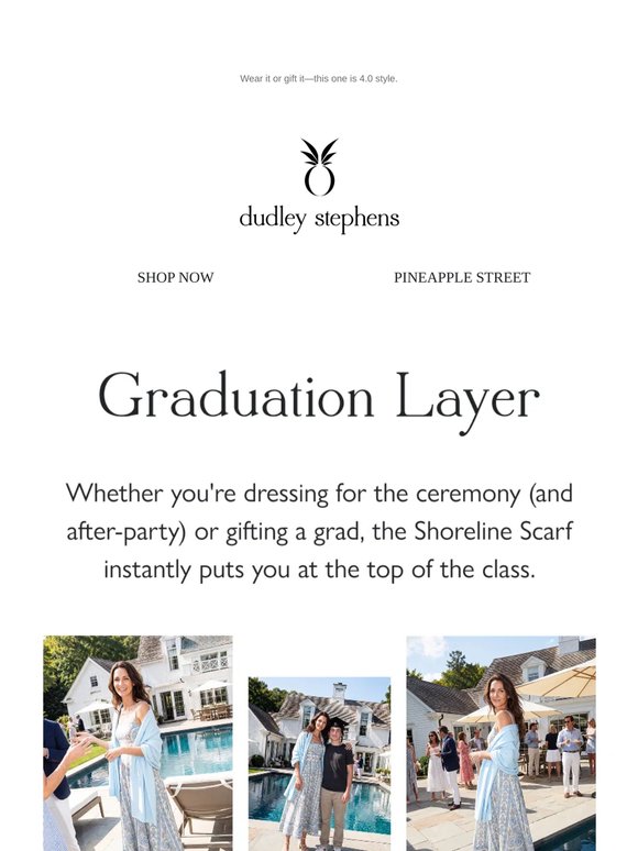 The layer every Graduation Day needs.