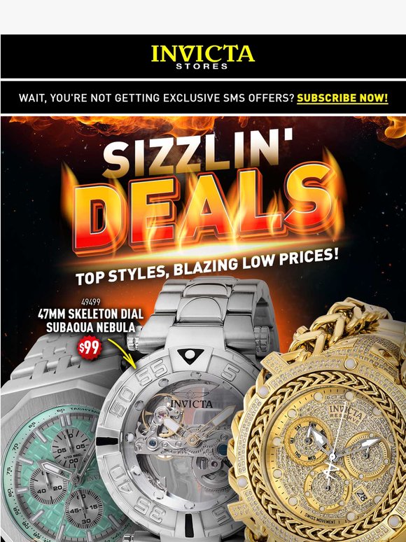 SIZZLIN' SAVINGS🔥🥵NO CHILL PRICES💥HURRY💎