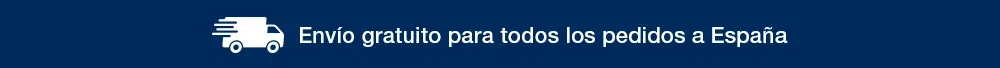 Envío gratuito para todos los pedidos a España