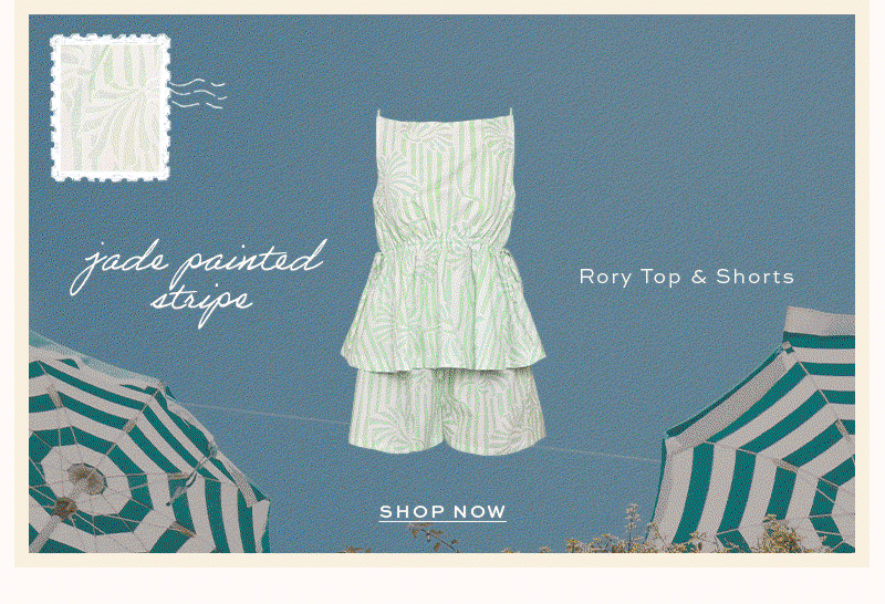 Jade Painted Stripe