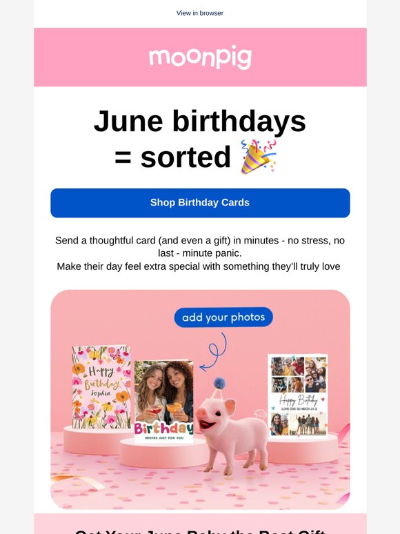 June birthdays = sorted 🎉