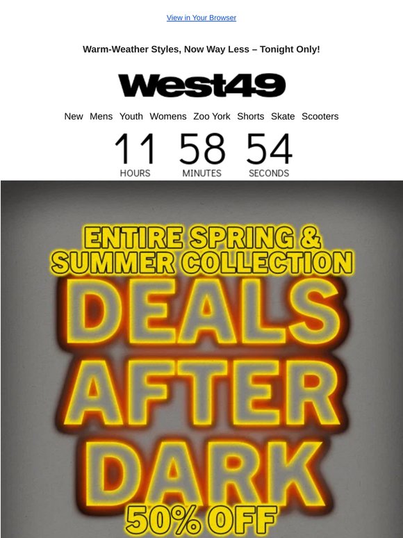 ⏳ 50% OFF Summer Loading…