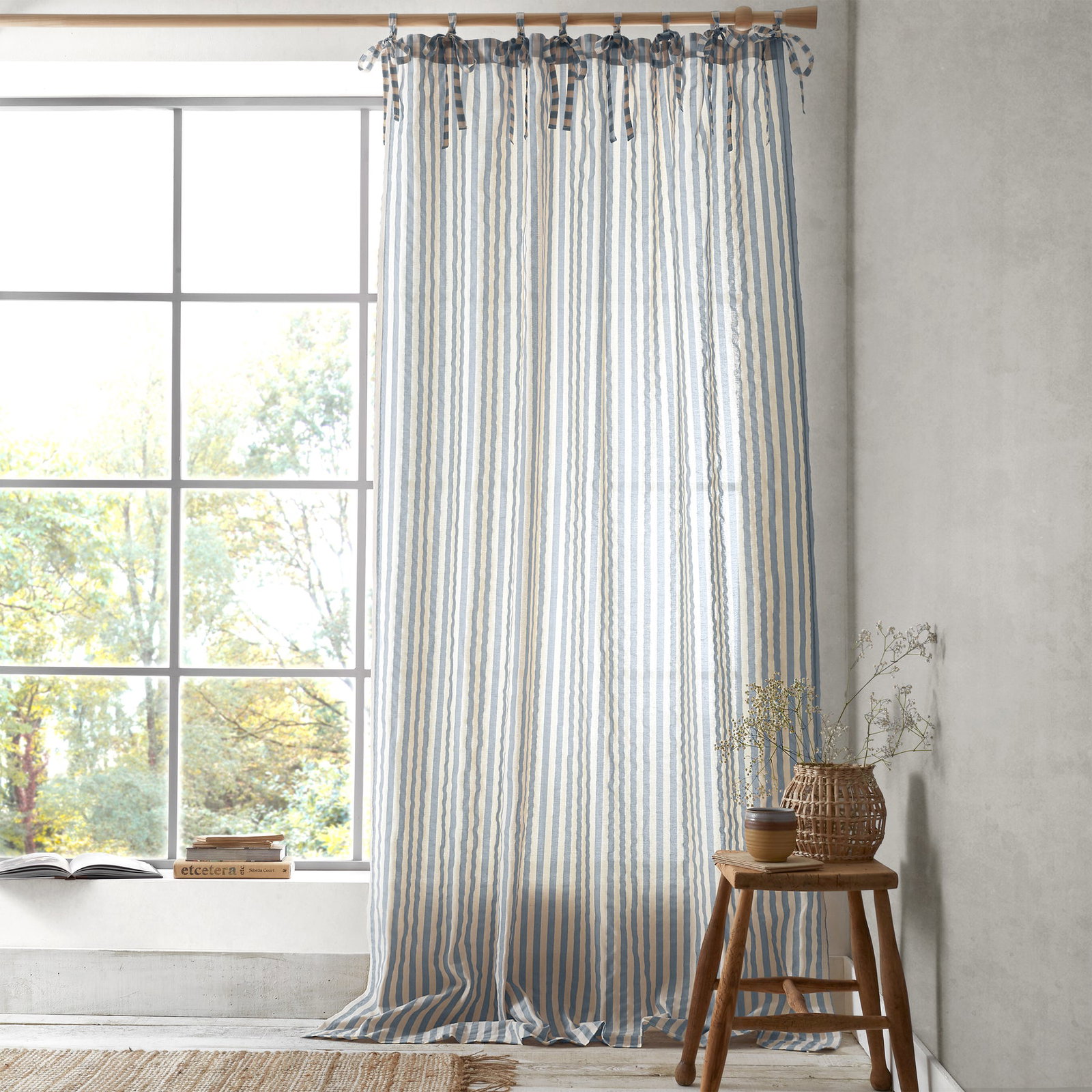 Pineapple Elephant Zanzibar Yarn Voile Curtain