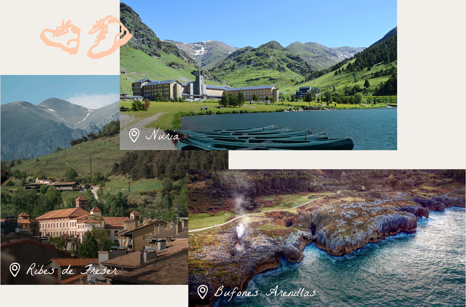 Montage of Northern Spain