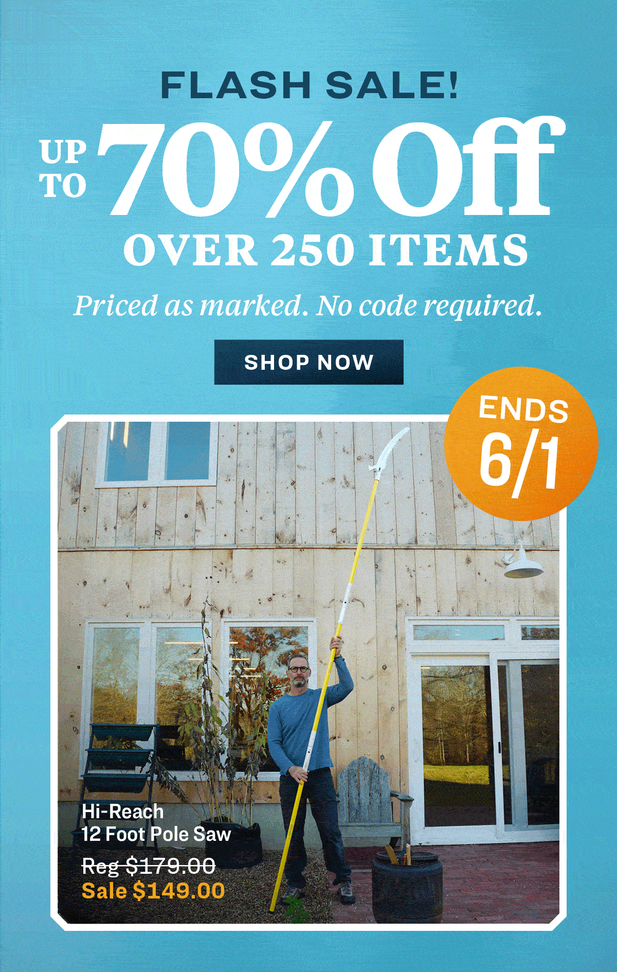 flash sale