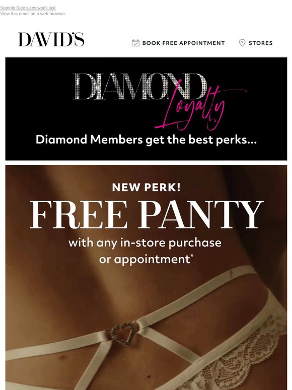 Enjoy your exclusive perks!