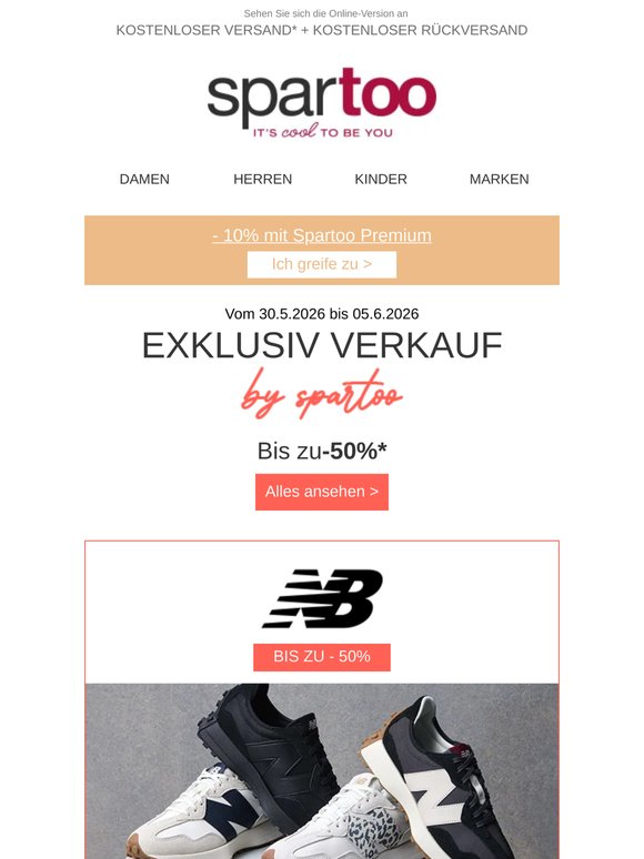 🔥 Das Angebot der Woche, bis zu -50 % auf Pikolinos, Betty London, MICHAEL Michael Kors, Victoria und New Balance mit kostenloser Lieferung