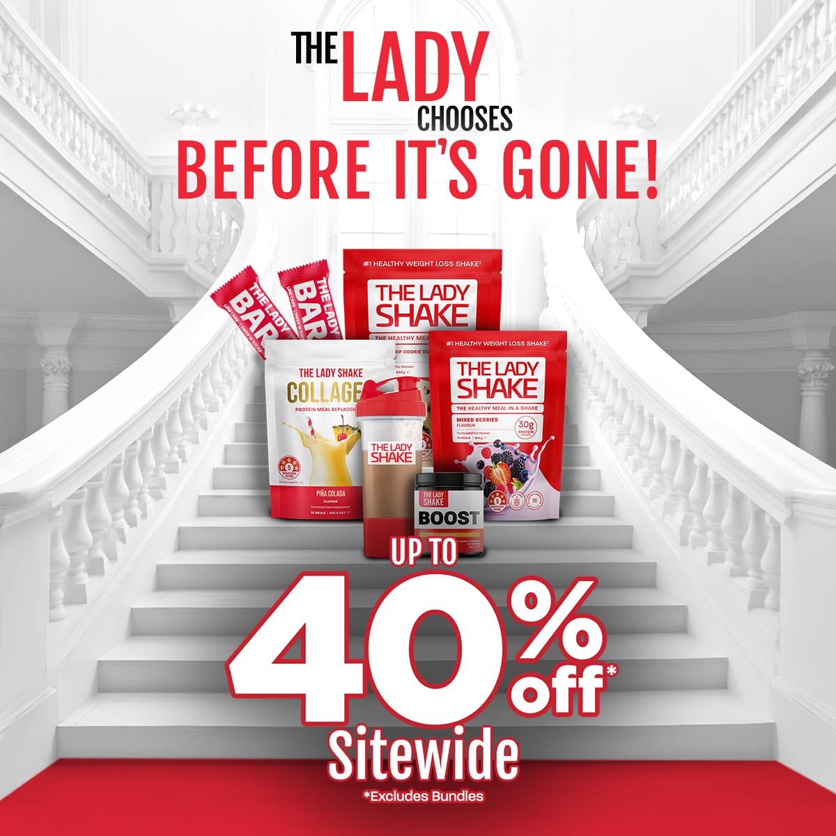 Up to 40% Off Sitewide