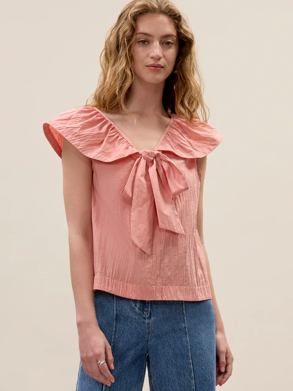 Image of Marietta Crinkle Top