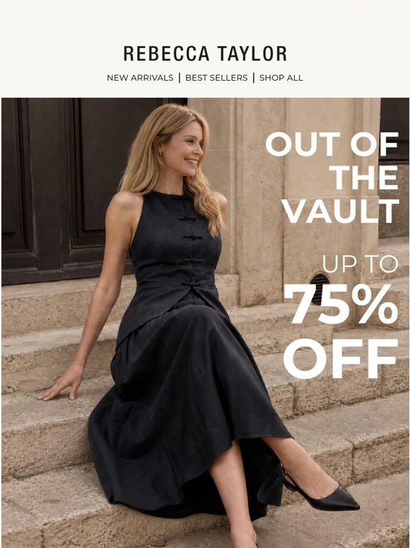 NEW MARKDOWNS: UP TO 75% OFF 🛍️