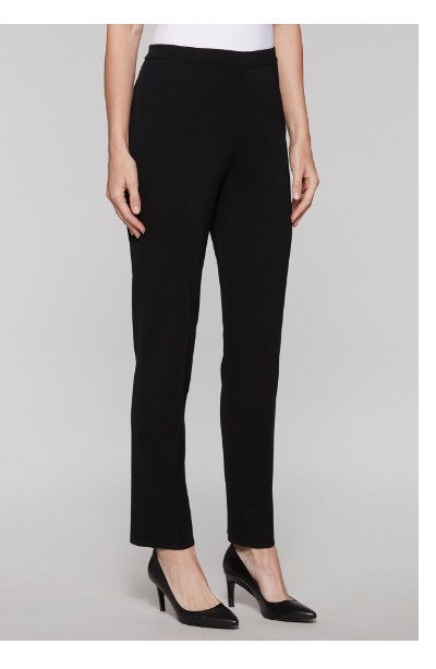 Knit Straight-Leg Pants