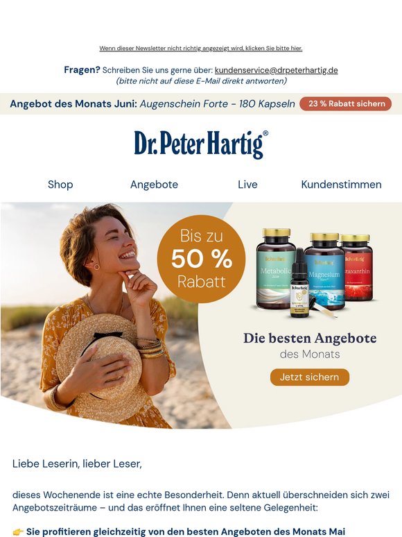 Jetzt zuschlagen: Bis zu 50 % Rabatt 💥