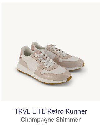 TRVL LITE Retro Runner Sneaker