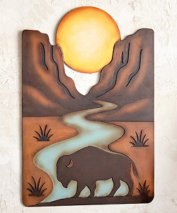 Buffalo River Metal Wall Art