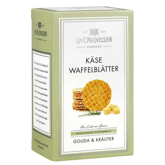 Zu den Käse-Waffel-Blättern