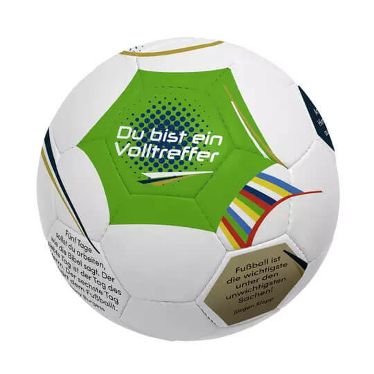 Zum Fußball »Du bist ein Volltreffer«