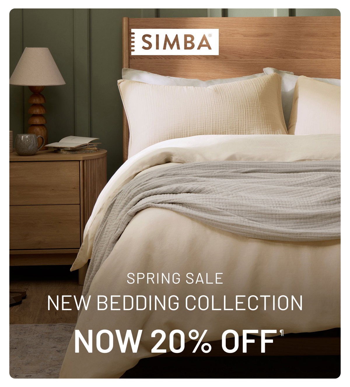 Spring Sale New Bedding Collection now 20% off