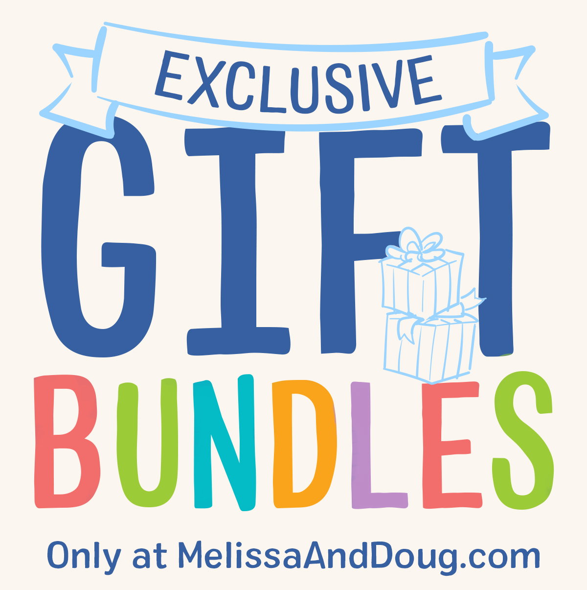 Exclusive Gift Bundles Only at MelissaAndDoug.com 