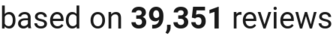 number of reviews