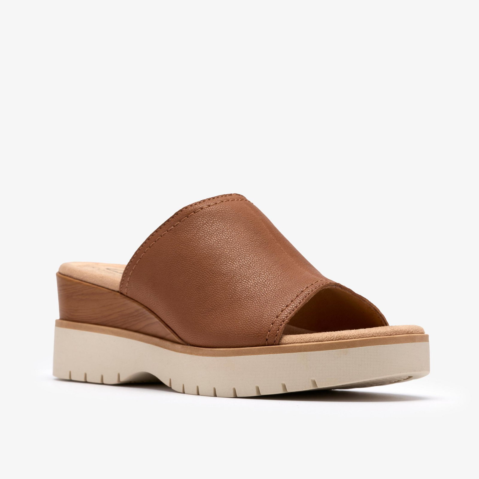 Shop Diaz Slide Tan Leather