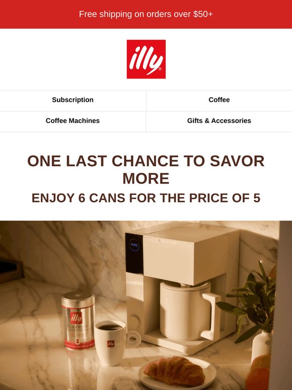 Last Chance to Get 6 for the Price of 5