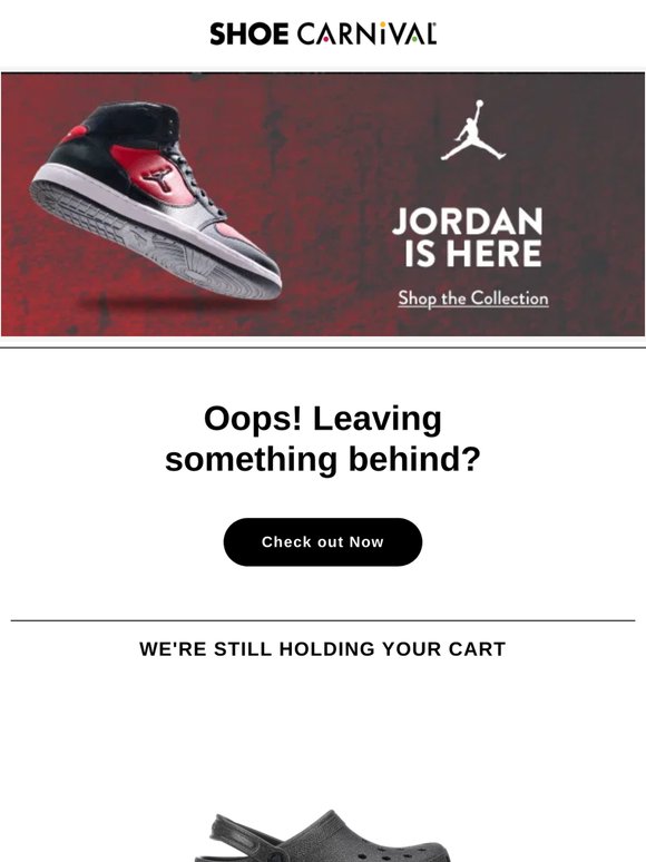 Oops! Did your cart walk off without you?