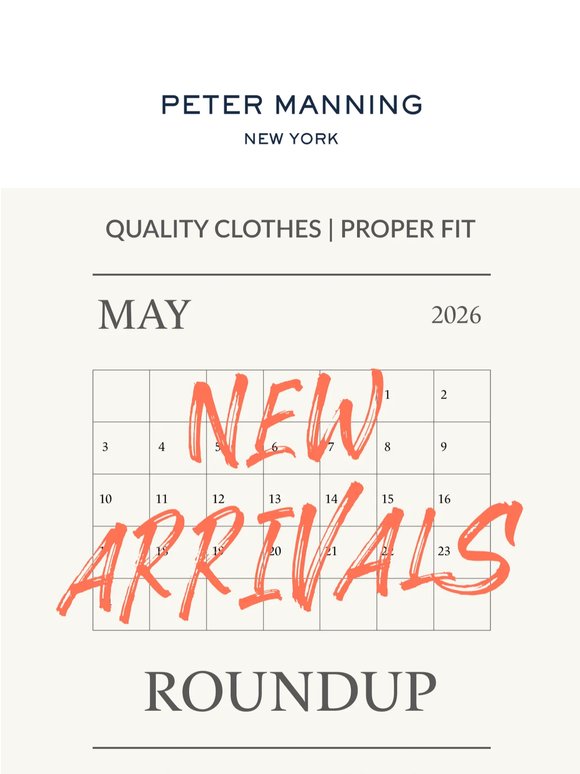 May NEW ARRIVALS Roundup!