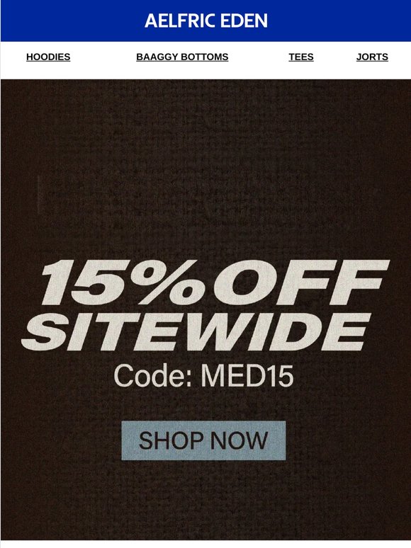 🔥15% Off Sitewide | Memorial Day Sale