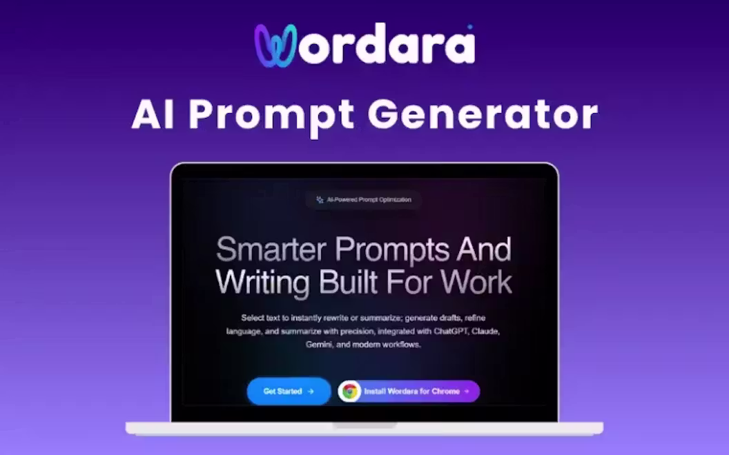 Wordara – AI Prompt Generator | Lifetime Access