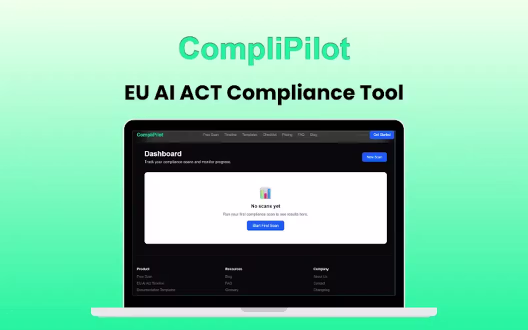 CompliPilot – Scan & Fix EU AI Act Compliance Risks Instantly