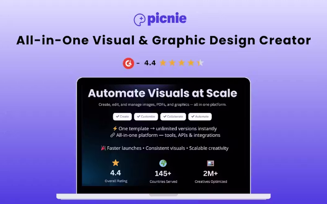Picnie – All-in-One Visual & Graphic Design Creator | Lifetime Access