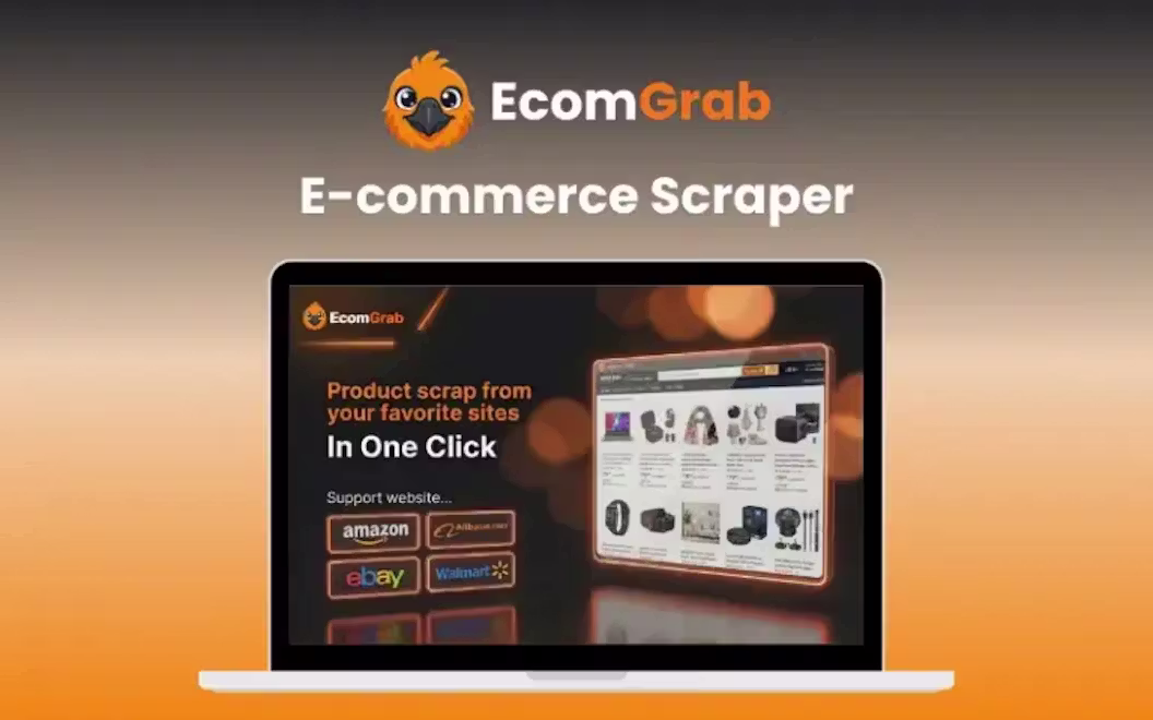 EcomGrab – E-commerce Scraper | Lifetime Access