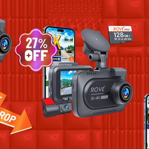 A Can’t-Miss Deal: Grab the Rove R2 Dash Cam at 27% Off and Score a Free MicroSD Card