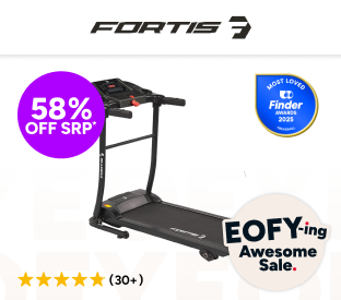 Fortis 400mm Foldable Incline Treadmill Product Image