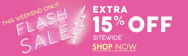 Extra 15% Off