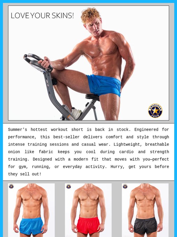 Top-Selling Skins Workout Shorts Are Back! 🏋️‍♂️🩳🏃‍♂️