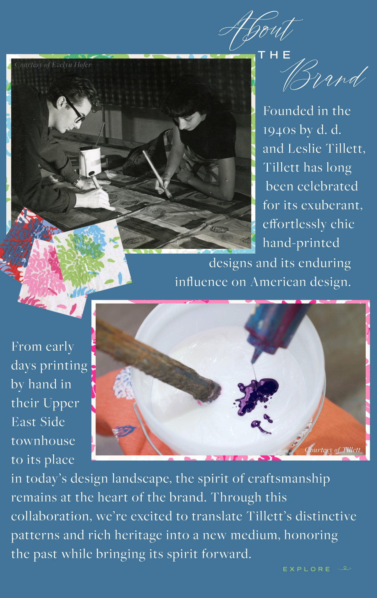 Shop Designs by Tillett Textiles & Caspari