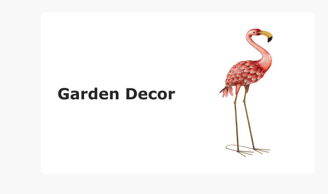 Garden Decor.