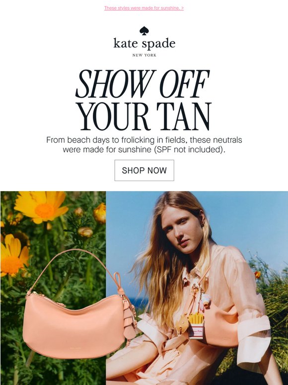 Get your summer tan 😎