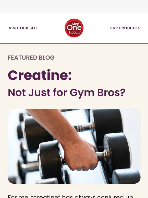 The supplement I’m actually considering taking