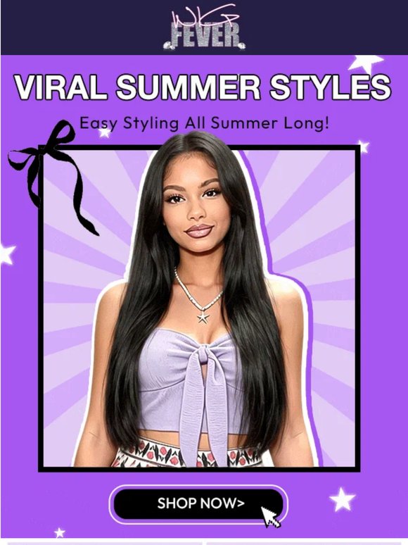 Be the Summer Trendsetter 🔥