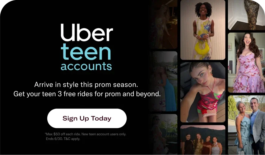 Uber teen accounts