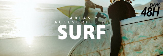 Tablas de surf y accesorios