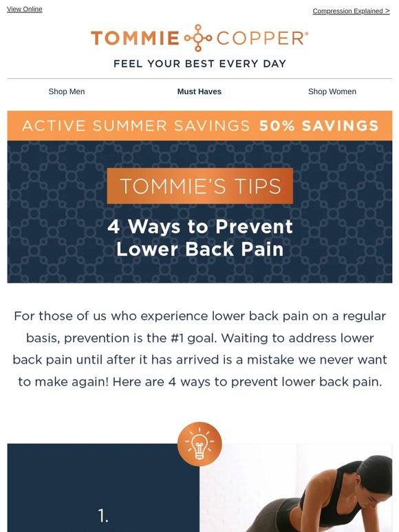 Don’t Let Pain Slow Summer Down | 50% Savings!