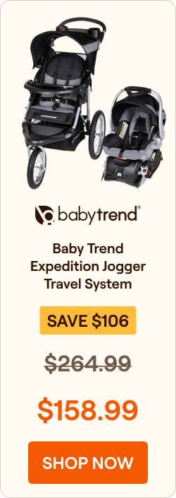 Baby Trend Expedition Jogger Travel System (Millennium White)