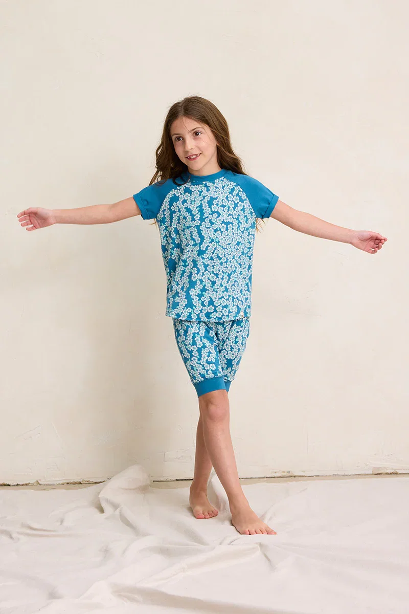 Image of Kids T-Shirt + Sleep Short PJ Set