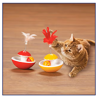 Cat Tumbler Toys, Set of 2