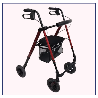 LivingSURE™ Ultra-Lite Folding Rollator