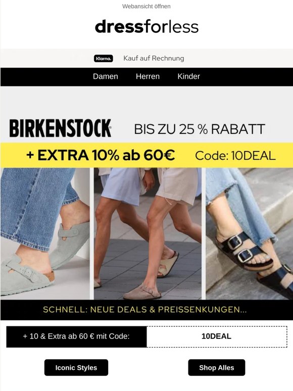 Mehr Birkenstock Deals für dich 🩴