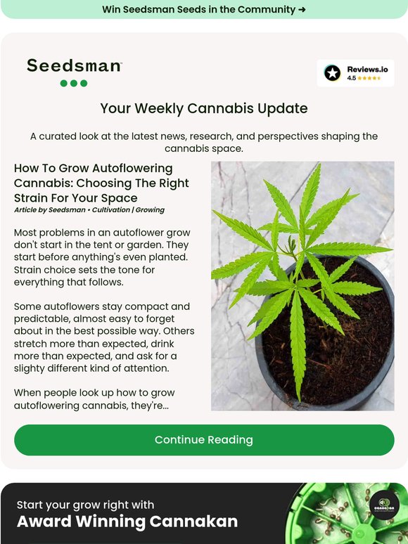 Seedsman Newsletter